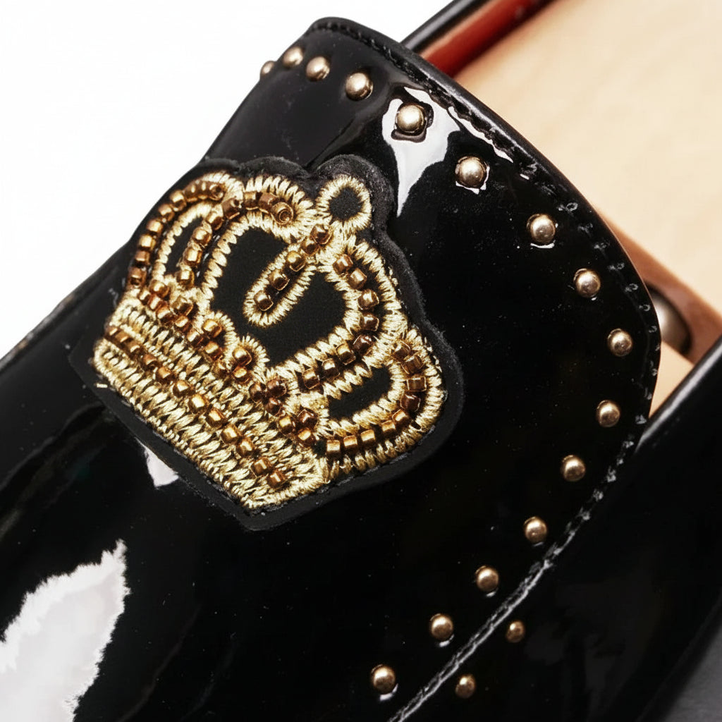 Loafers Couronne Brodées - Luxurymenwear