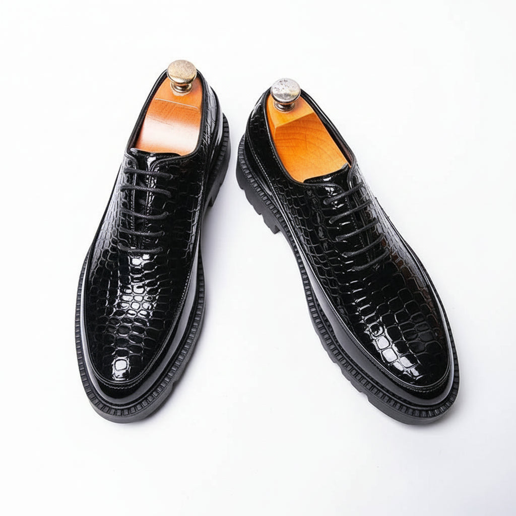 Oxford Cuir Élégants - Luxurymenwear