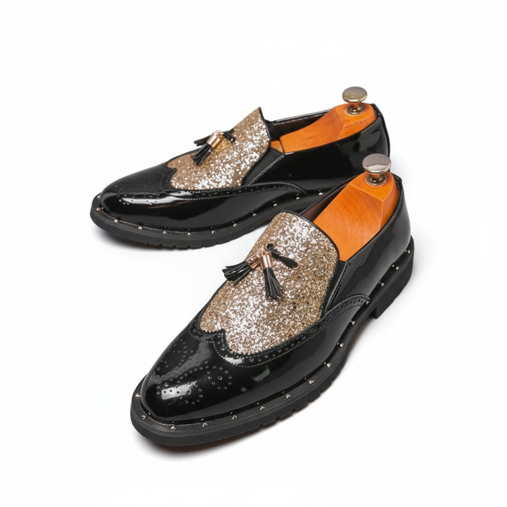 Loafers Paillettes Rétro - Luxurymenwear