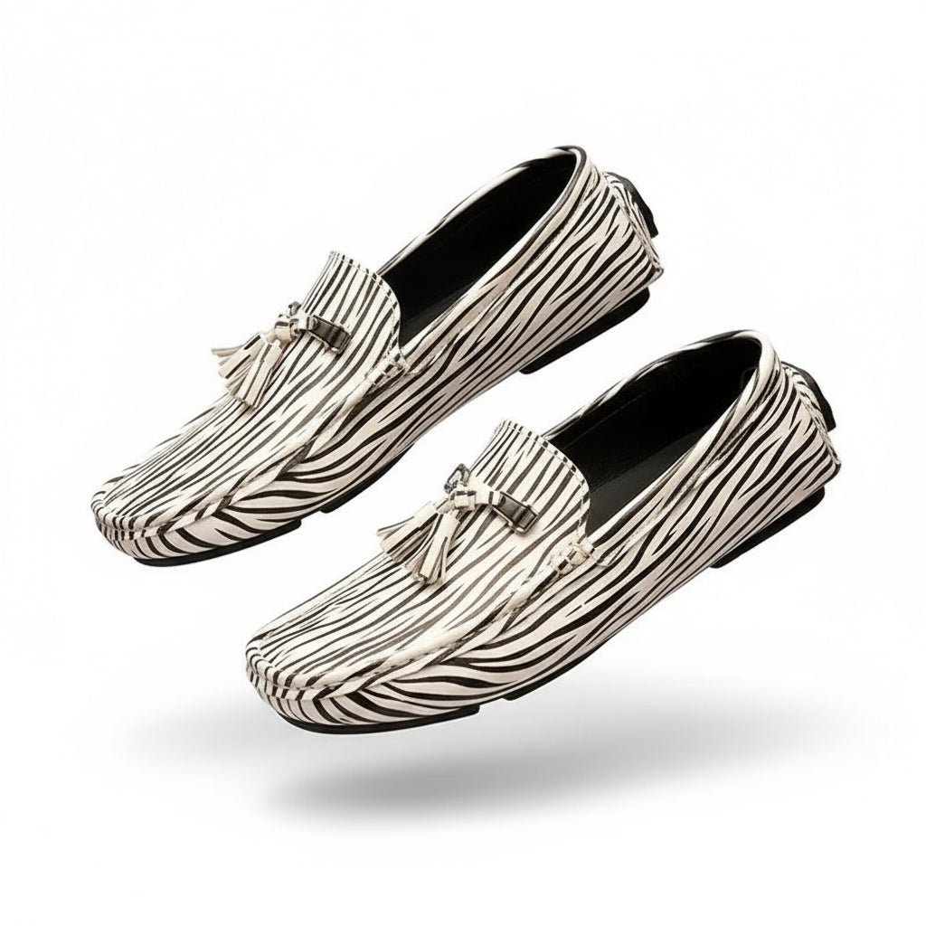 Loafers Blancs Glands - Luxurymenwear