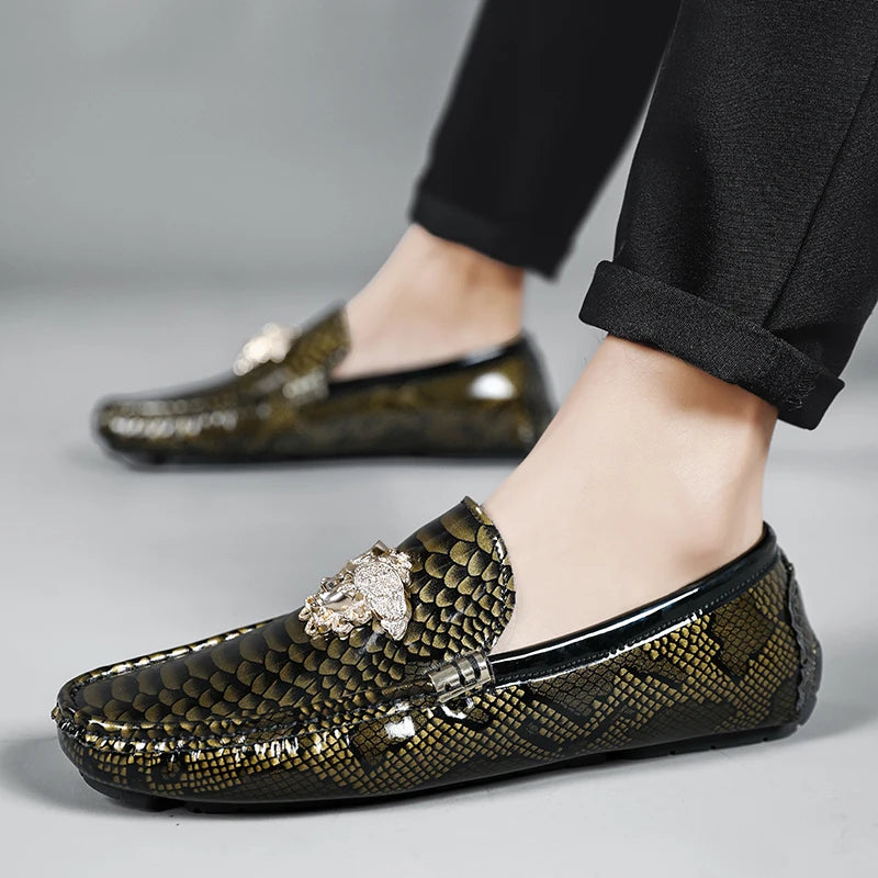 Loafers Couronne Brodée - Luxurymenwear