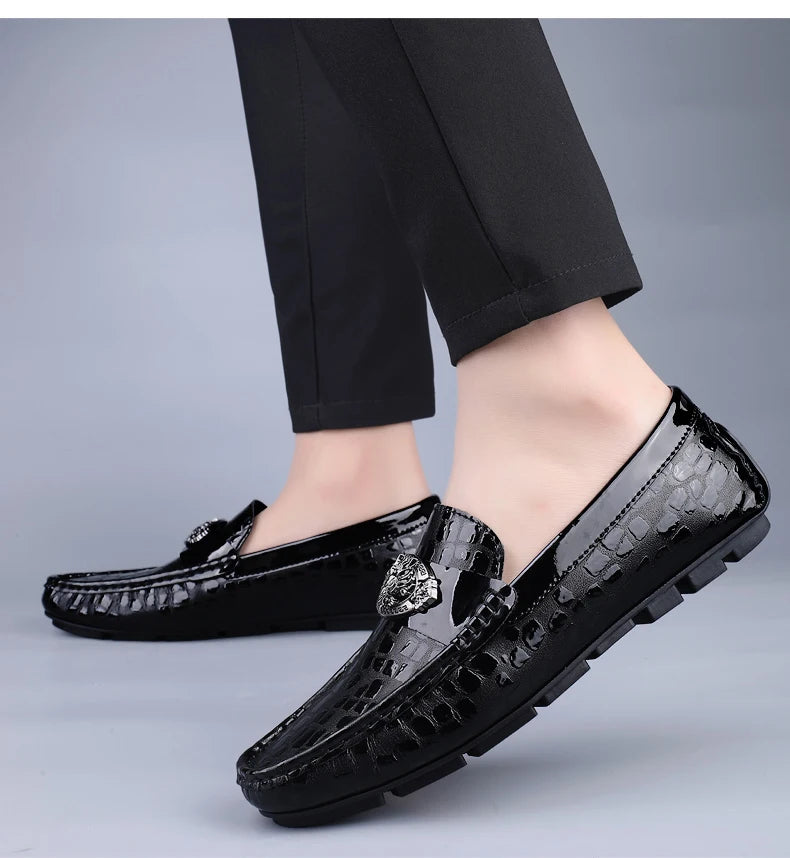 Loafers Cuir Noirs - Luxurymenwear