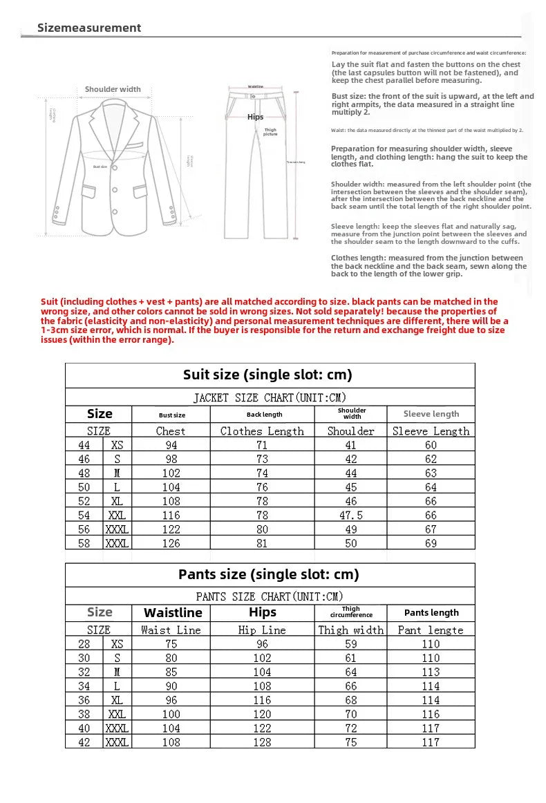 ( Jacket + Vest + Pants ) Prom Groom Tuxedos Latest Designs Male Wedding Suits 3Pcs Set Men's Striped Casual Business Suit - Luxurymenwear