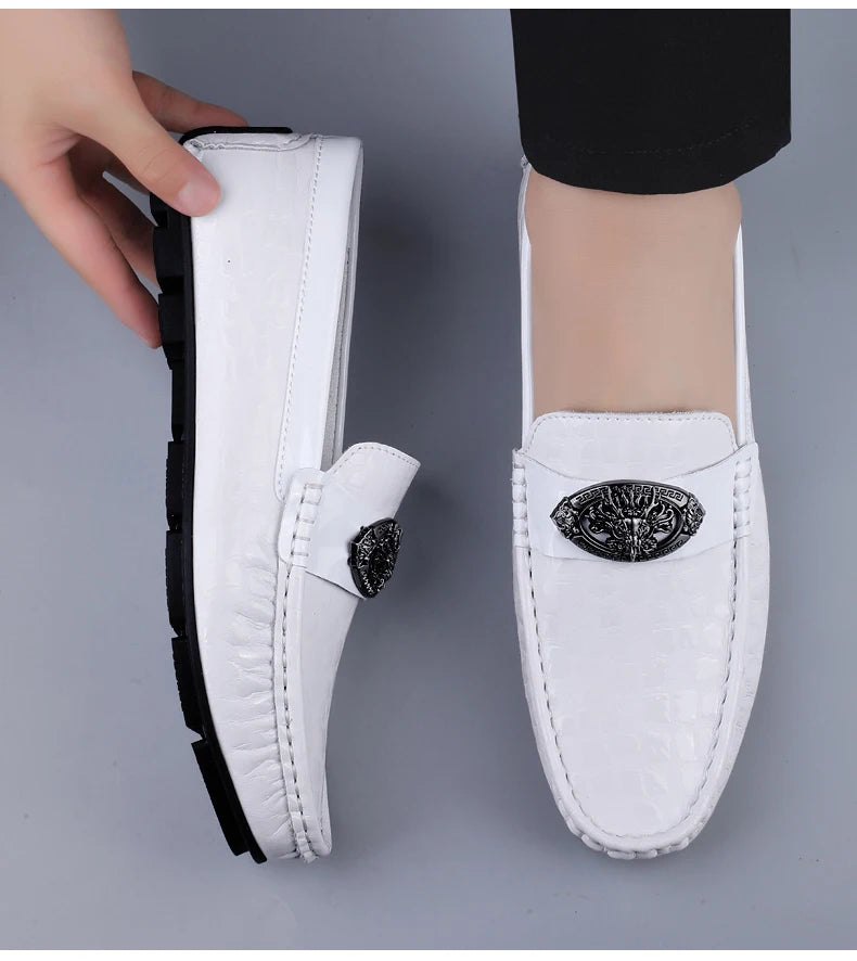 Loafers Cuir Noirs - Luxurymenwear