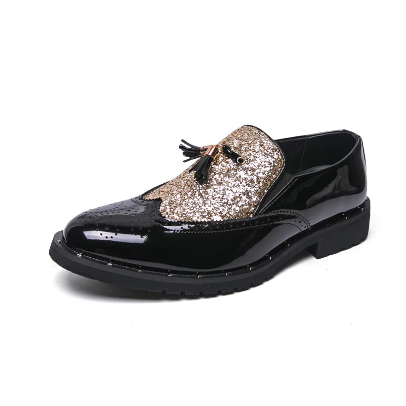 Loafers Paillettes Rétro - Luxurymenwear
