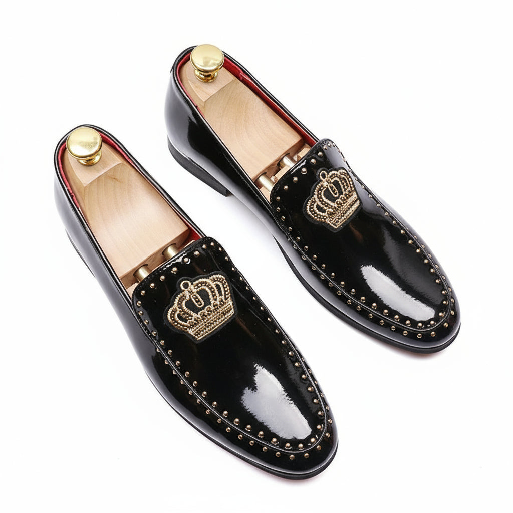 Loafers Couronne Brodées - Luxurymenwear