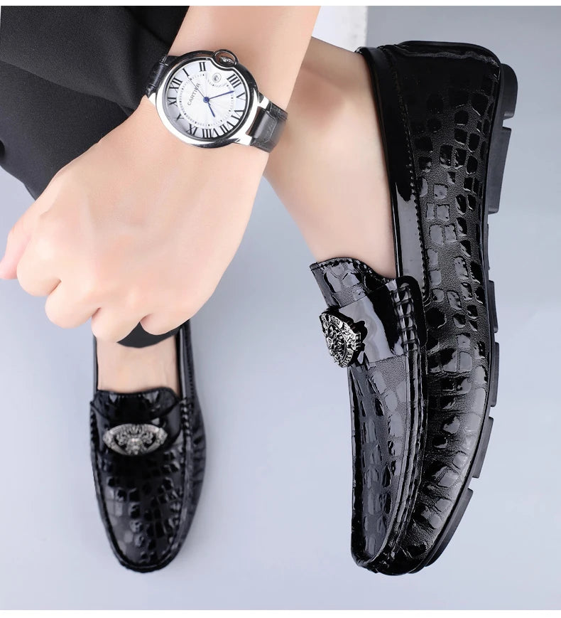 Loafers Cuir Noirs - Luxurymenwear