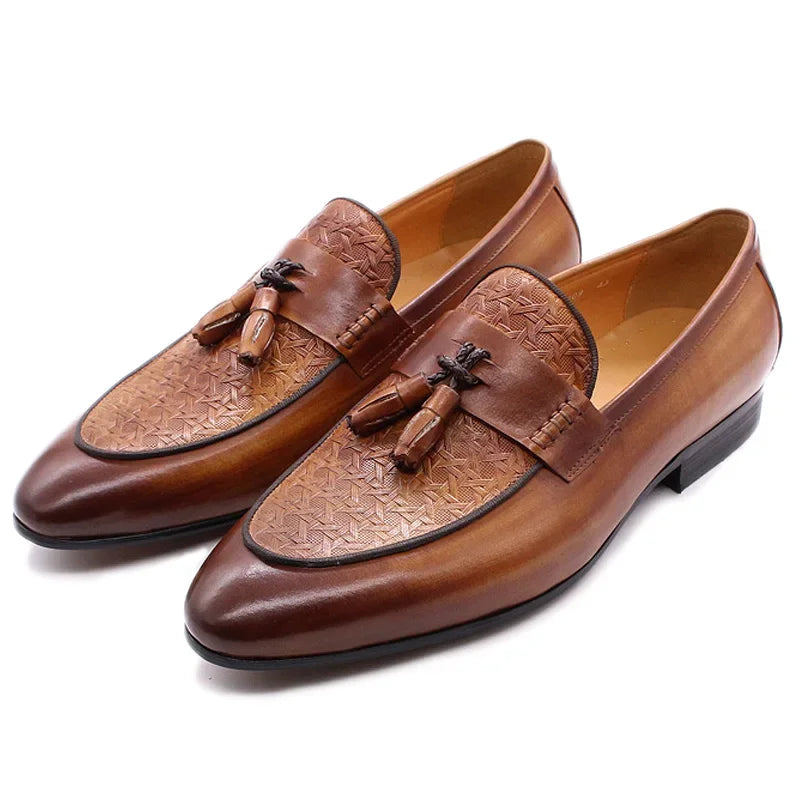 Loafers Cuir Italiens - Luxurymenwear