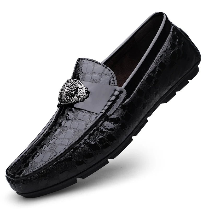 Loafers Cuir Noirs - Luxurymenwear