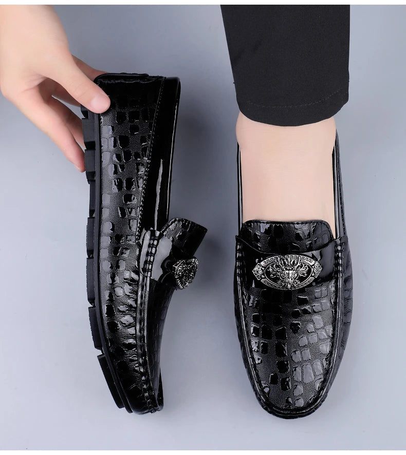 Loafers Cuir Noirs - Luxurymenwear