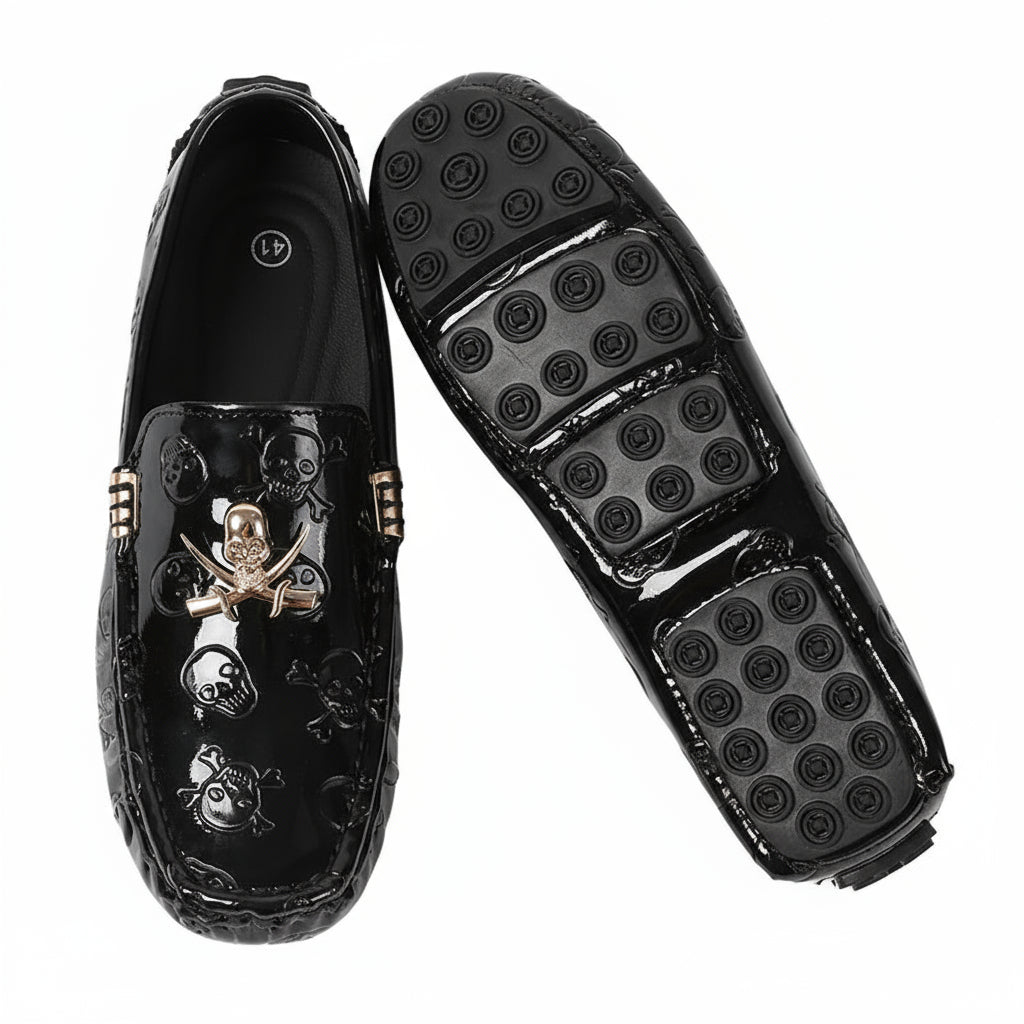 Loafers Noirs Respirants - Luxurymenwear