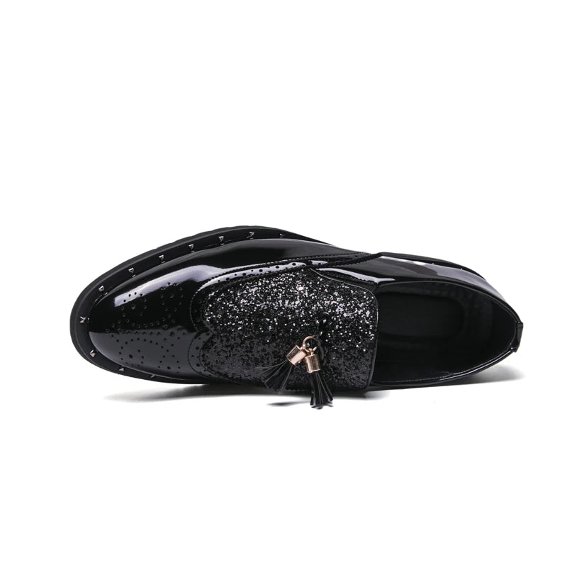 Loafers Paillettes Rétro - Luxurymenwear