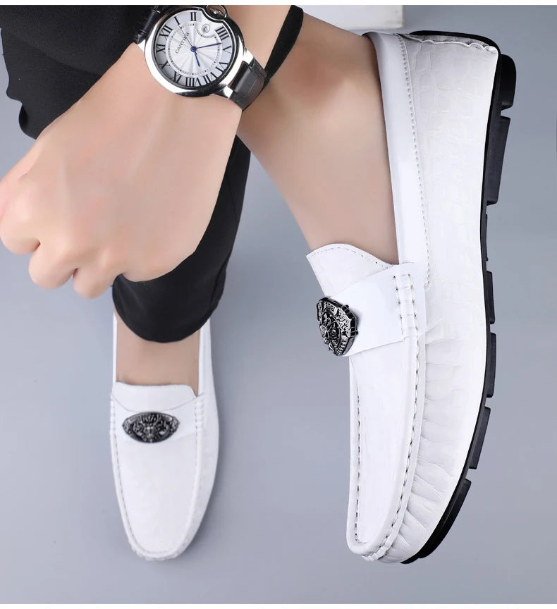 Loafers Cuir Noirs - Luxurymenwear