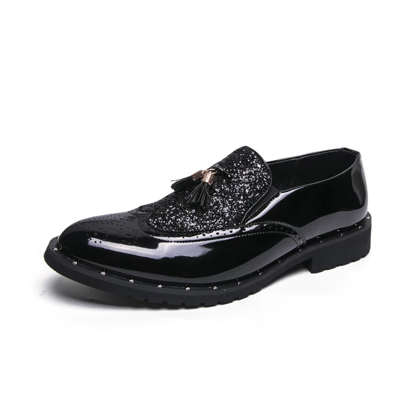 Loafers Paillettes Rétro - Luxurymenwear
