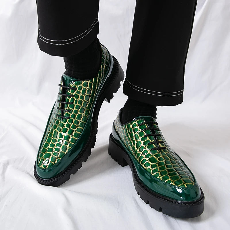 Oxford Cuir Élégants - Luxurymenwear