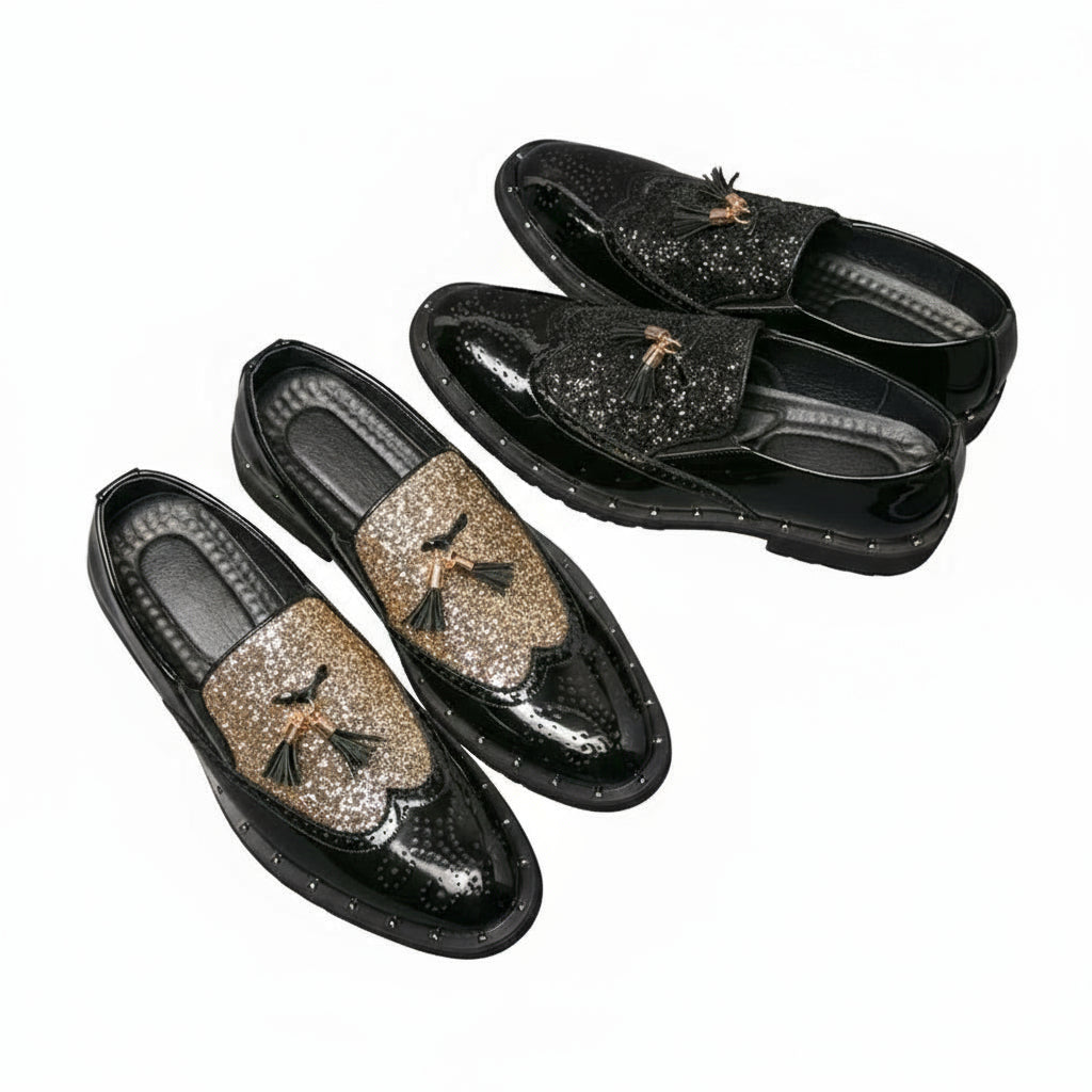 Loafers Paillettes Rétro - Luxurymenwear